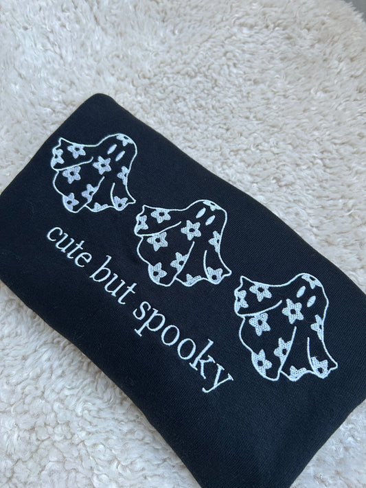 Sweat-shirt « Cute but spooky »