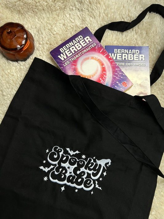 Tote bag Spooky Babe