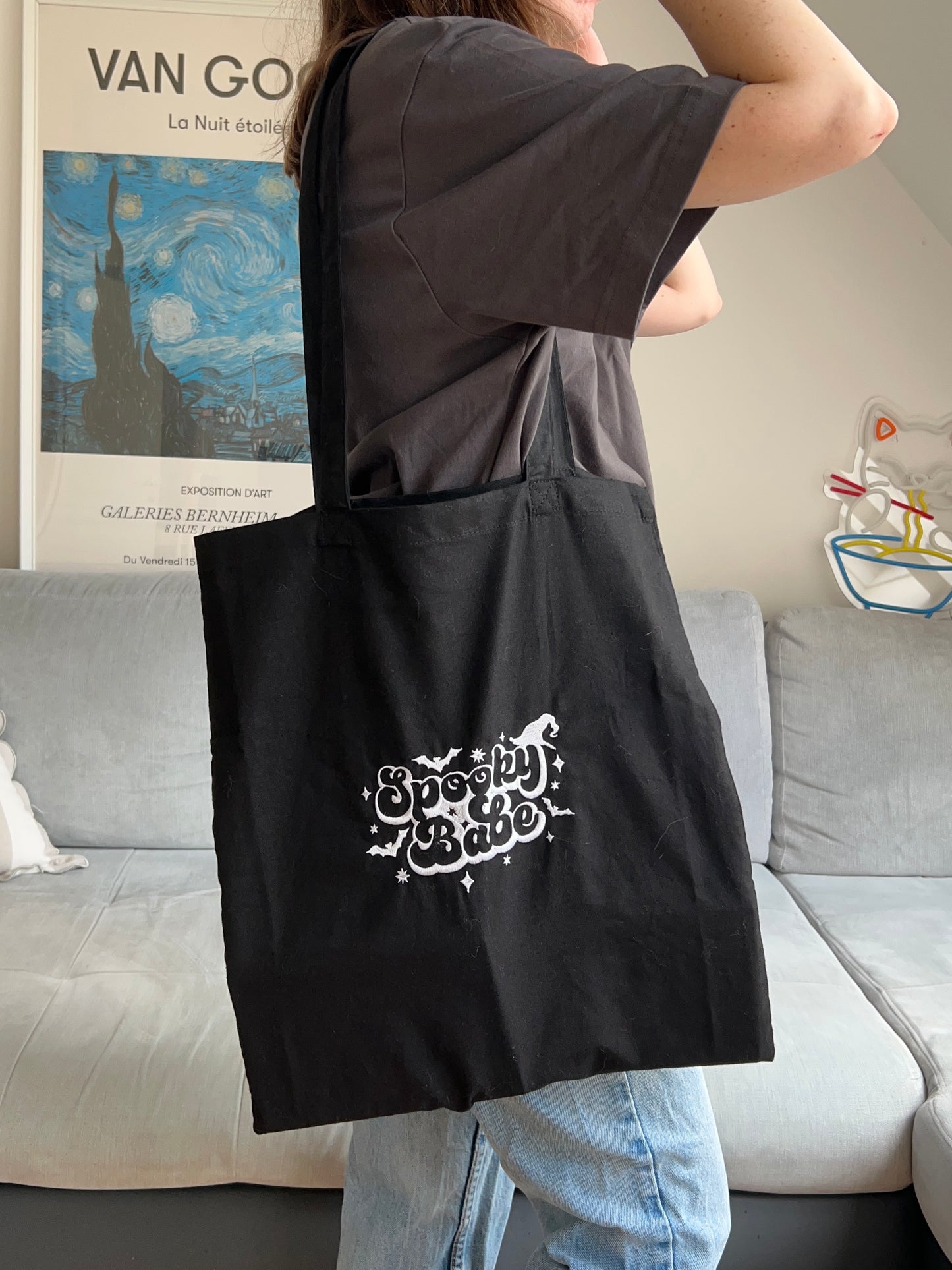 Tote bag Spooky Babe