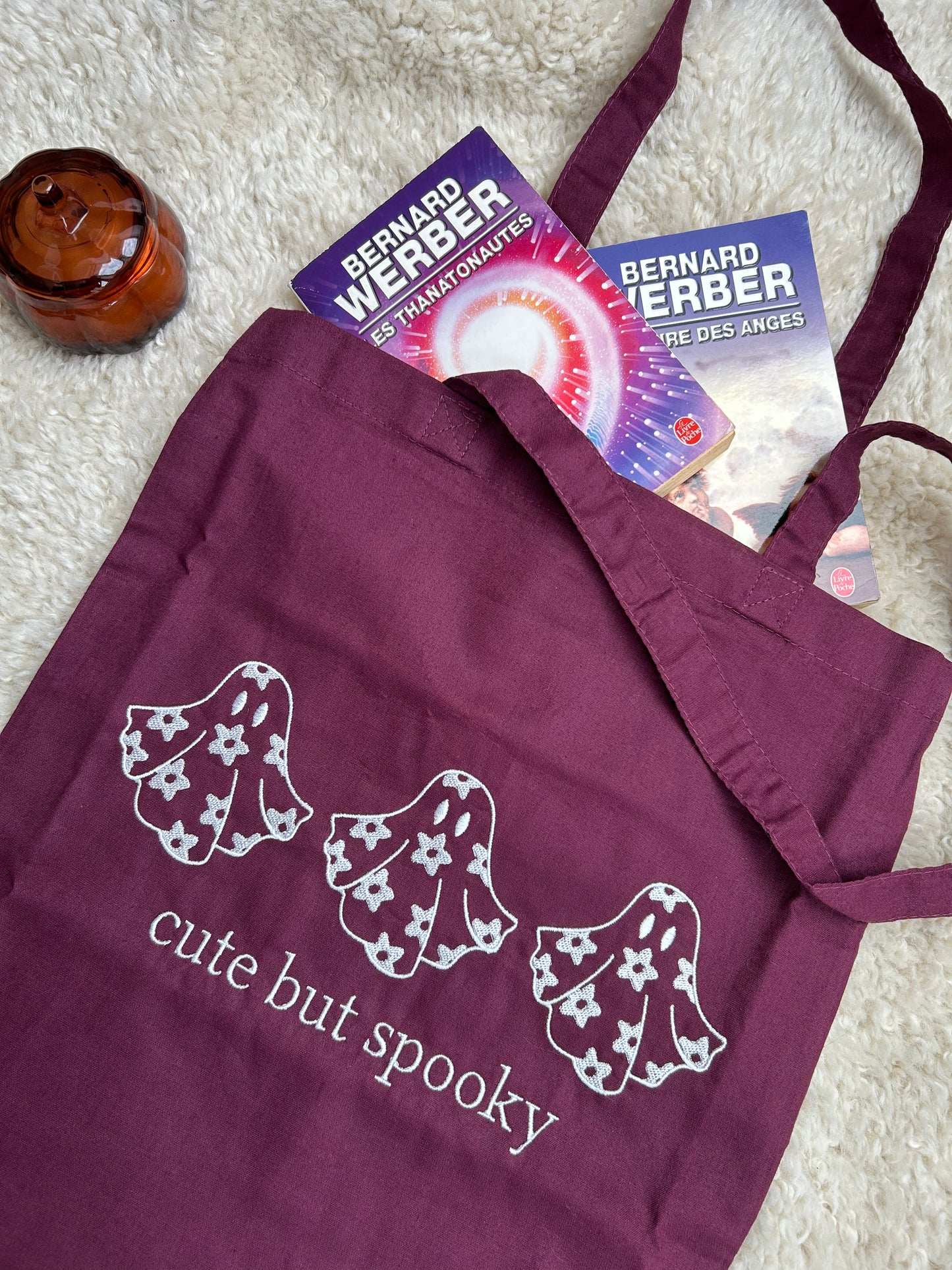 Tote bag Cute but Spooky