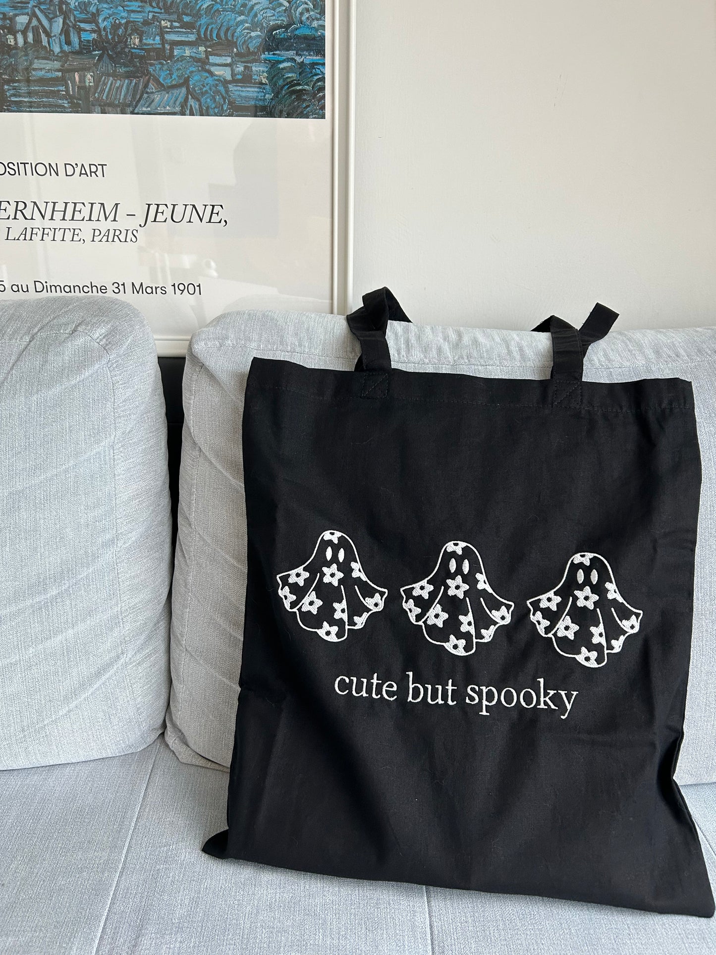 Tote bag Cute but Spooky